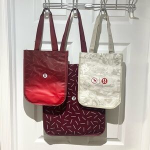 Set of 3 / Lululemon Reusable Bags